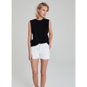 AG Hailey Ex-Boyfriend Roll-Up Jean Shorts NWT